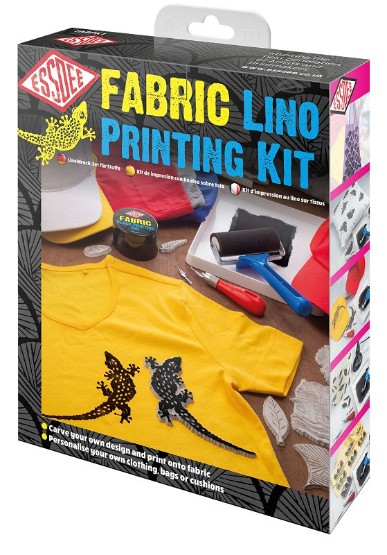 Fabric Lino Printing Kit Fabpk1
