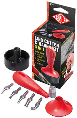 Lino Cutting Baren With 5 Cutters L5B 3 In 1