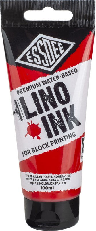 Premium Block Printing Ink Brilliant Red 100 ml Lpi/02R100