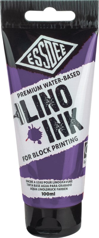 Premium Block Printing Ink Purple 100 ml Lpi/07R100