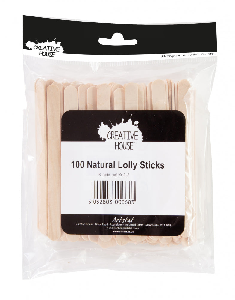 Lolly Sticks - 100'S