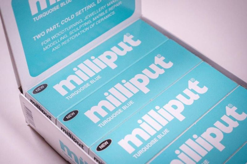 Milliput Turquoise Blue