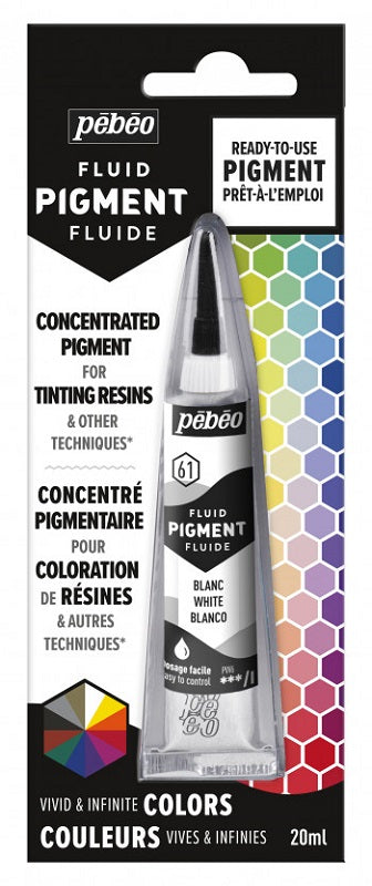 Pébéo Fluid Pigments - White 650661