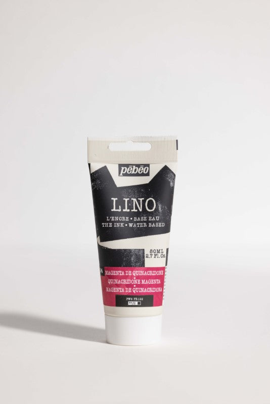Pébéo Lino Ink 80 ml Quinacridone Magenta 141504