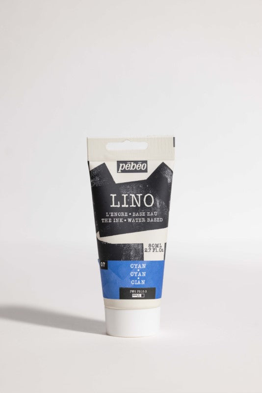 Pébéo Lino Ink 80 ml Cyan 141507
