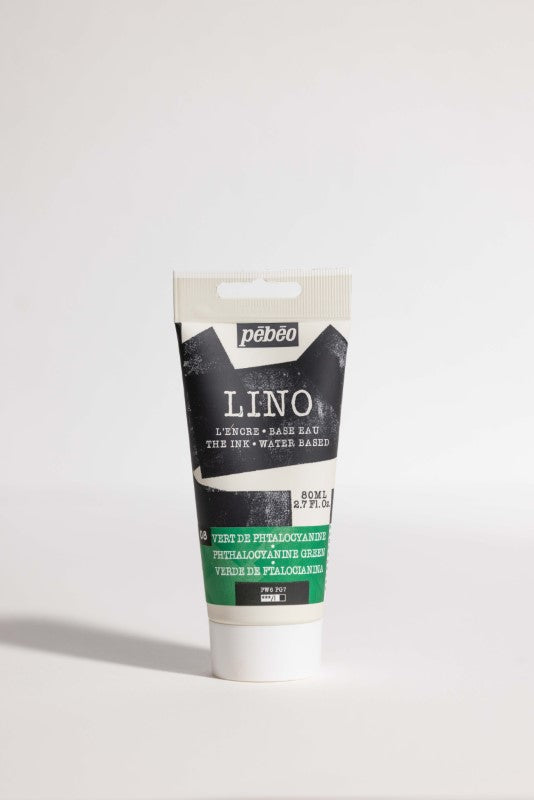 Pébéo Lino Ink 80 ml Phthalocyanine Green 141508