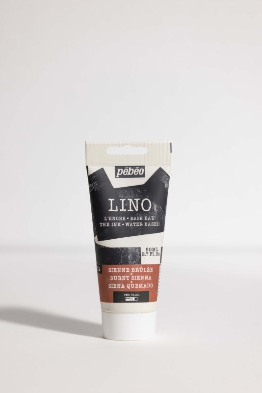 Pébéo Lino Ink 80 ml Burnt Sienna 141511