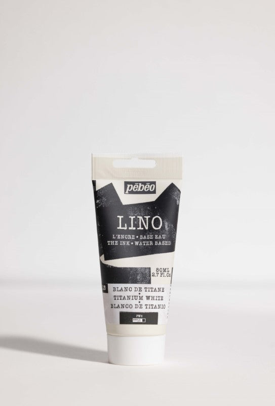 Pébéo Lino Ink 80 ml Titanium White 141513