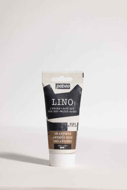 Pébéo Lino Ink 80 ml Antique Gold 141519