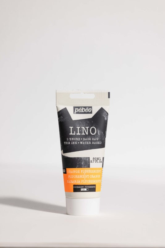 Pébéo Lino Ink 80 ml Fluorescent Orange 141520