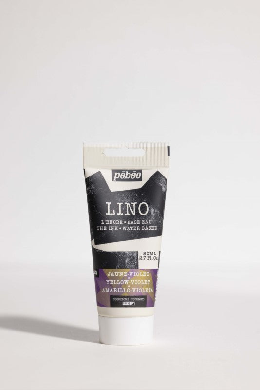 Pébéo Lino Ink 80 ml Duochrome Yellow-Violet 141522