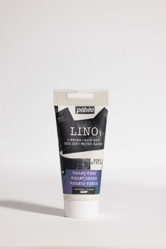 Pébéo Lino Ink 80 ml Duochrome Violet-Green 141524