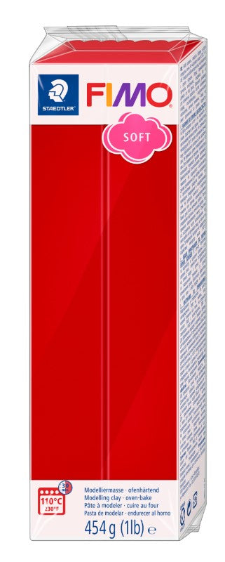 FIMO Soft 454G Christmas Red 8021-2