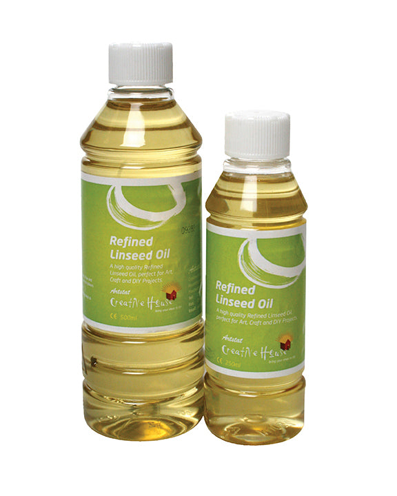 Artists' Ref Linseed Oil 250 ml Creative House Refined Artstat