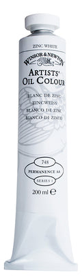 Winsor & Newton 200 ml Zinc White 748 Artist Oil Colour 1237748