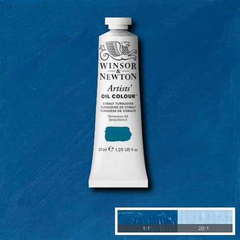 Winsor & Newton Artist Oil Colour 37 ml Cobalt Turquoise 1214190