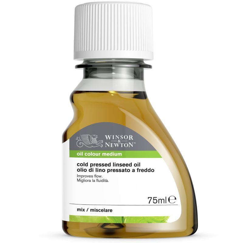 Winsor & Newton Cold Pressed Linseed Oil -75 ml 3021747