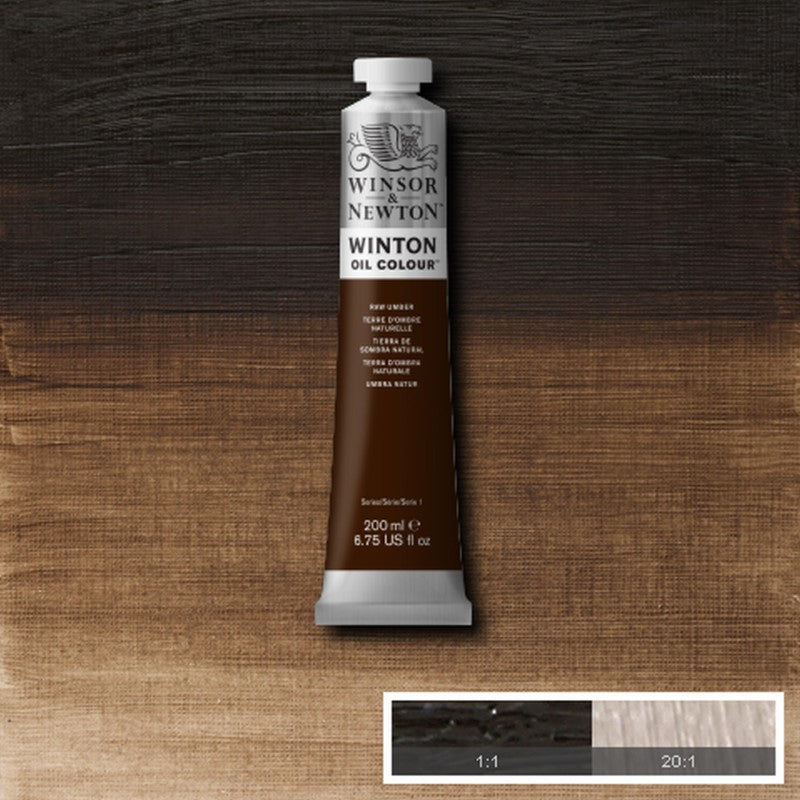 Winsor & Newton Winton 200 ml - Raw Umber 1437554