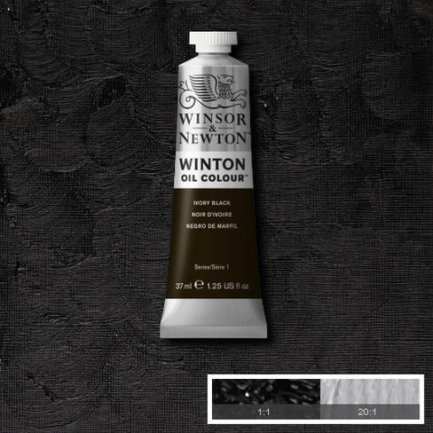 Winsor & Newton Winton 37 ml Ivory Black 1414331
