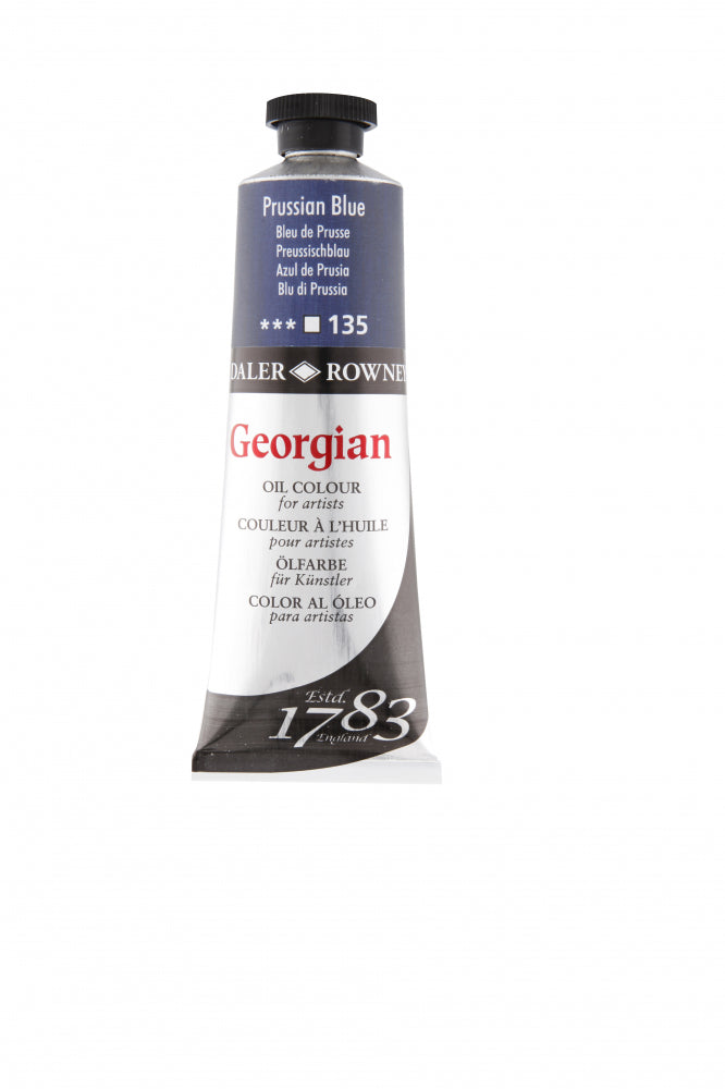 DALER-ROWNEY Prussian Blue 75 ml Georgian Oil Colour 111075135