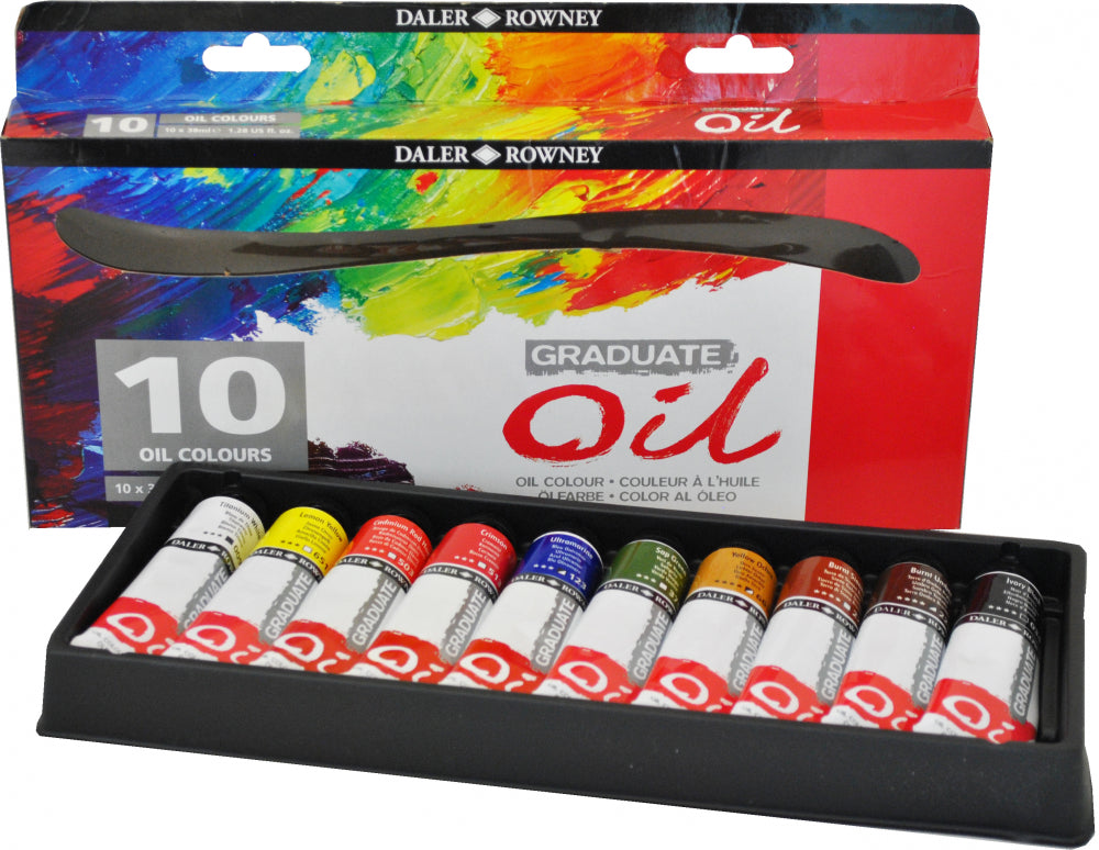 DALER-ROWNEY Graduate Oil Studio Set 10X38 ml