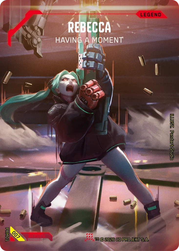 Rebecca: Having a Moment — Set 1 Promos / 007 / Nova Rare
