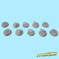30mm Round Skull Bases