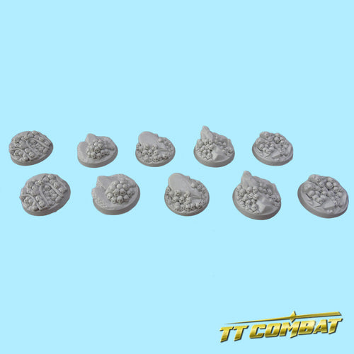 30mm Round Skull Bases