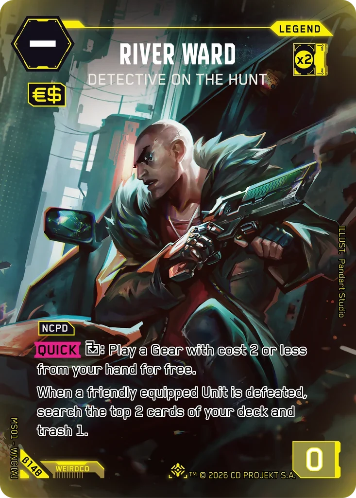 River Ward: Detective on the Hunt — Welcome to Night City — Beta / β148 / Iconic Legend