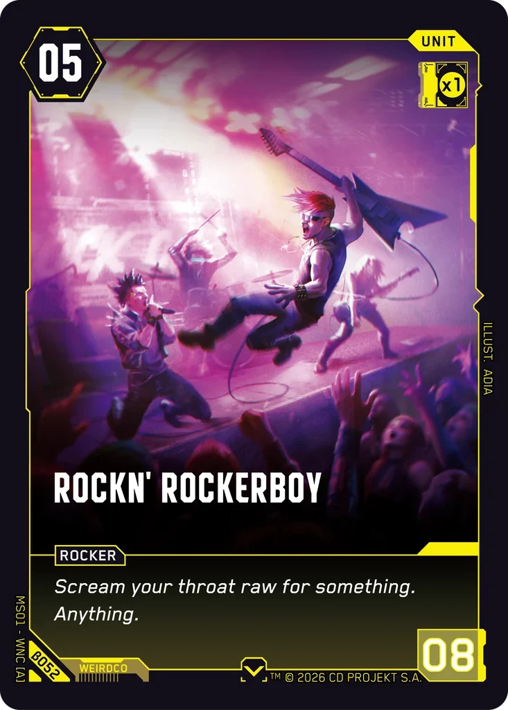Rockn' Rockerboy — Welcome to Night City — Beta / β052 / Common