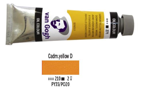 Cadmium Yellow Deep Van Gogh Oil 40 ml