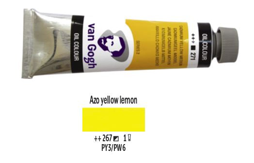 Azo Yellow Lemon Van Gogh Oil 40 ml