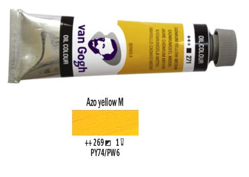 Azo Yellow Medium Van Gogh Oil 40 ml