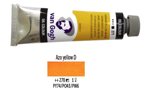 Azo Yellow Deep Van Gogh Oil 40 ml