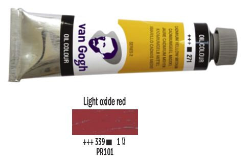 Light Oxide Red Van Gogh Oil 40 ml