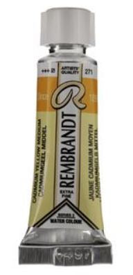 Cadmium Yellow Medium Rembrandt Watercolour 5 ml