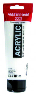 Zinc White 120 ml 104 Amsterdam Standard Acrylic
