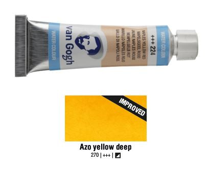 Azo Yellow Deep Van Gogh Watercolour 10 ml