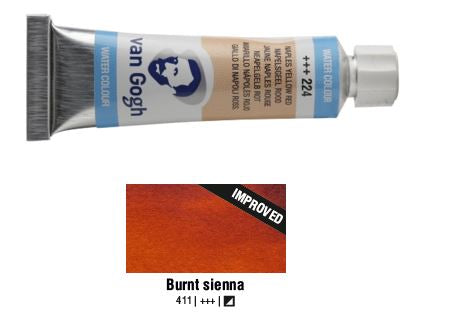 Burnt Sienna Van Gogh Watercolour 10 ml