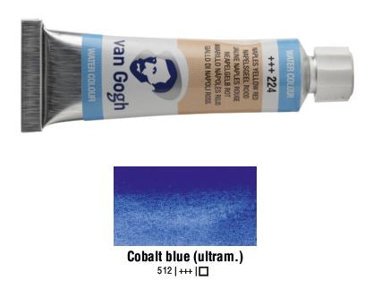 Cobalt Blue Ultramarine Van Gogh Watercolour 10 ml