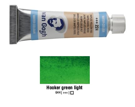 Hooker Green Light Van Gogh Watercolour 10 ml