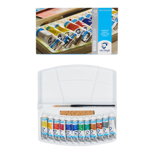 12 X 10 ml Tubes 20Hp112 Van Gogh Watercolour Set