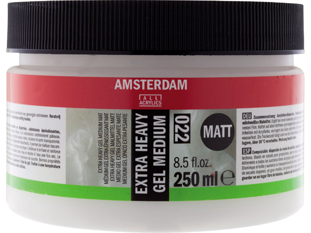 Extra Heavy Gel Matt 250 ml Amsterdam Acrylic Medium