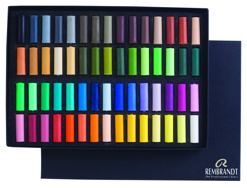 300 C60.5 Half Pastel Deluxe Set Rembrandt Soft Pastels