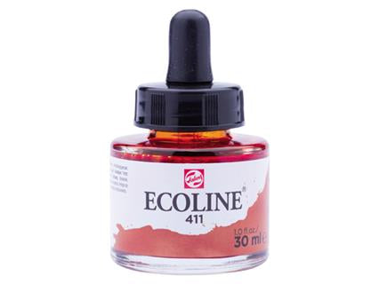 Ecoline 411 Burnt Sienna 30 ml With Pipette 11254111