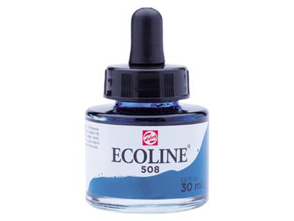 Ecoline 508 Prussian Blue 30 ml With Pipette 11255081