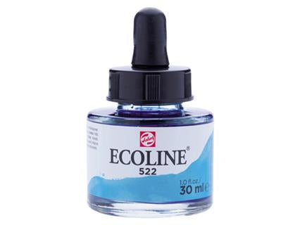 Ecoline 522 Turq.Blue 30 ml With Pipette 11255221