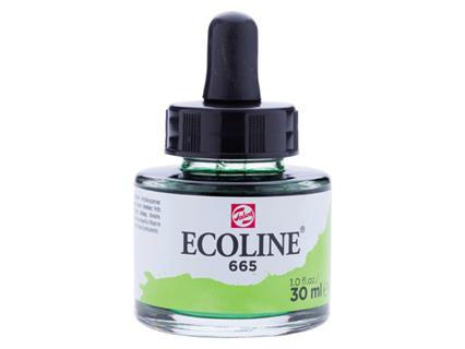 Ecoline 665 Spring Green 30 ml With Pipette 11256651