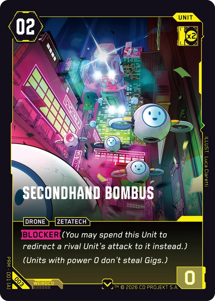 Secondhand Bombus — Merc Demo Deck / 003 / Common