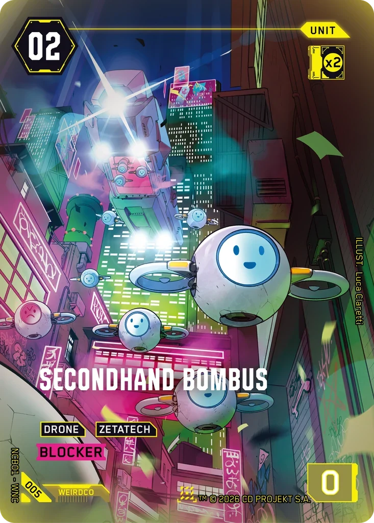 Secondhand Bombus — Night City Brawl S 1 / 005 / Nova Rare